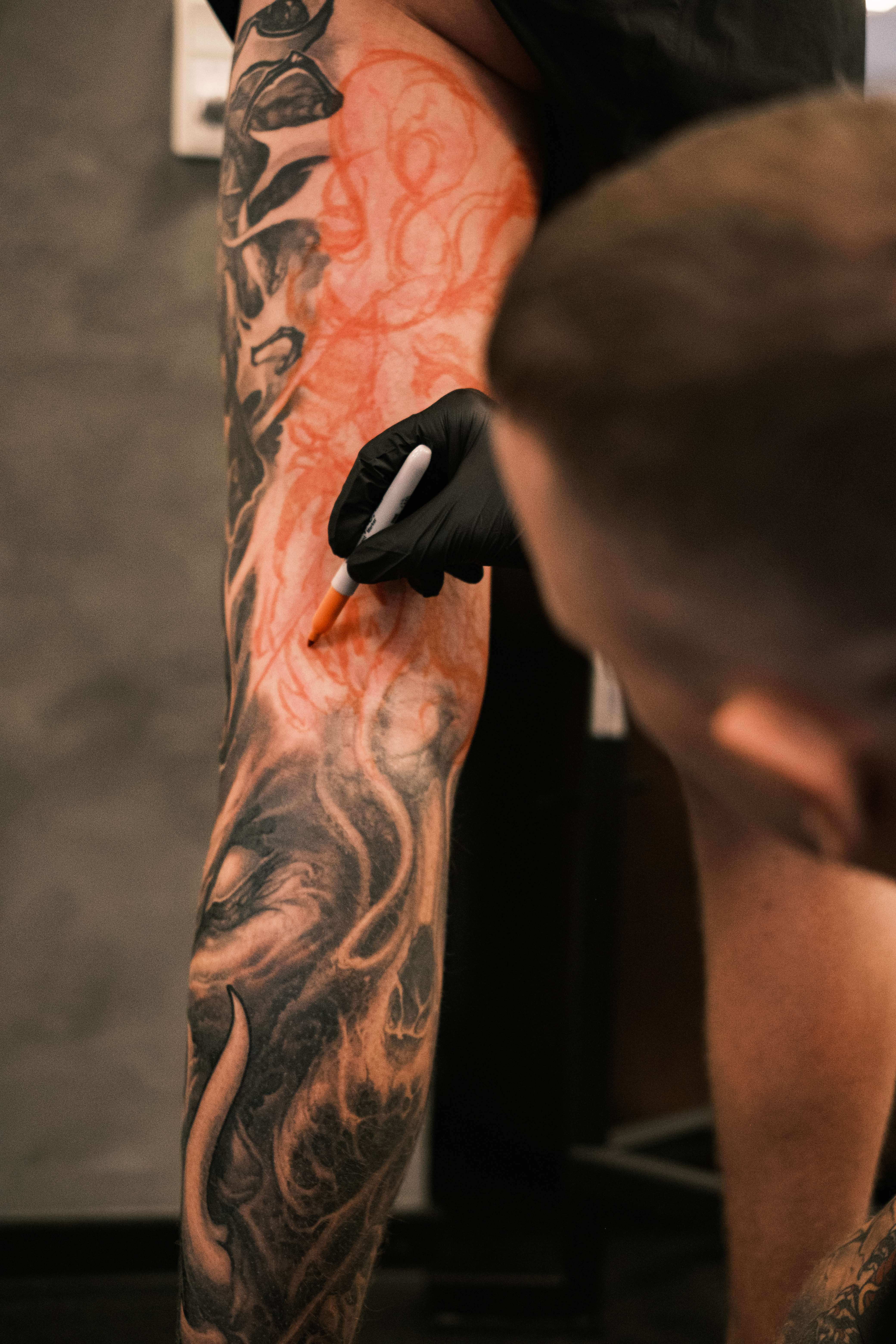 Freehand drawing process